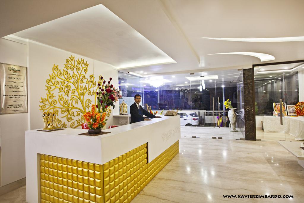 Hotel Krishna International Vrindāvan Exterior foto